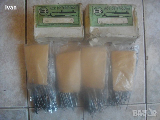 Нови Оригинални Плетачни Игли-За Плетачна Ръчна Машина-Старо Качество-Румънски-FAT-Ace de tricotat, снимка 4 - Други инструменти - 42931678