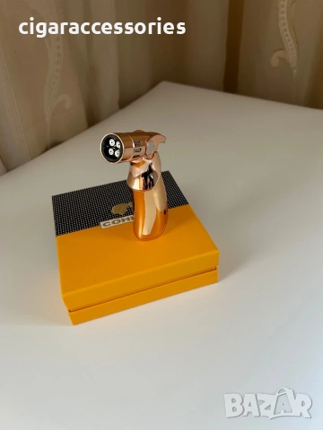 Луксозна запалка Cohiba с 4 пламъка – подаръчна кутия, снимка 4 - Запалки - 53152679