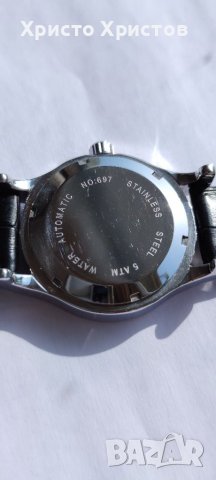 Мъжки луксозен часовник Patek Philippe Automatic , снимка 3 - Мъжки - 36858220