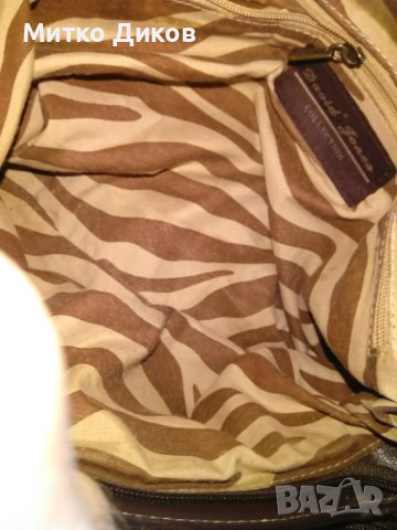 David Jones маркова дамска чанта естествена кожа 36х21х13см, снимка 15 - Чанти - 44012624
