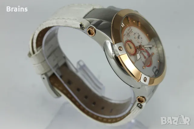 MULCO GRAVITY Луксозен Дамски Швейцарски Кварцов Хронограф, снимка 6 - Дамски - 48586854