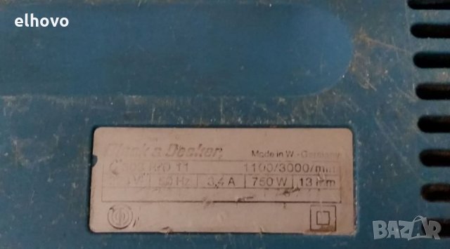 Бормашина ударна BLACK&DECKER D303 RD11, снимка 6 - Бормашини - 27998064