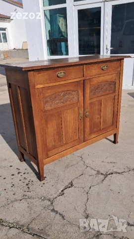 Ретро шкаф масив-№148, снимка 2 - Шкафове - 52521154