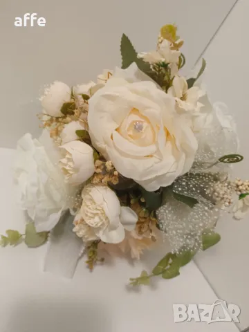 Украса за сватба +було с 3D цветя , снимка 7 - Декорация - 49797387