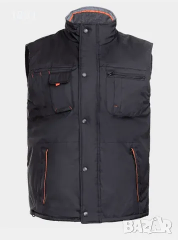 Ватиран работен елек. Размер XXL. Водо и студозащитен. Нов., снимка 7 - Други - 47765535