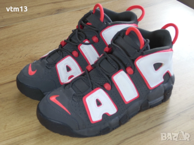 Nike Air More Uptempo Bulls - 38 номер Оригинални!, снимка 2 - Маратонки - 52827239
