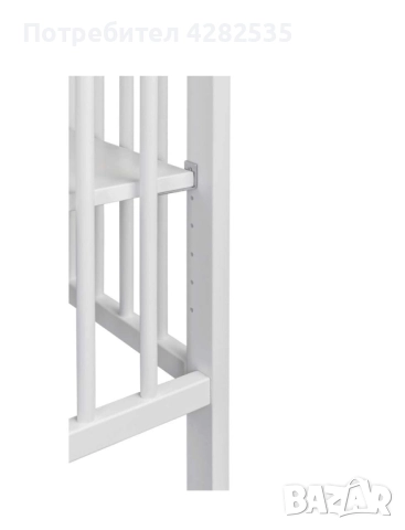 БЕБЕШКА КОШАРА NEXT TO ME С Матрак 40 x 80 см и подаръци към нея, снимка 3 - Кошарки - 52482225