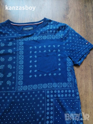 tommy hilfiger - страхотна мъжка тениска M, снимка 4 - Тениски - 50535797