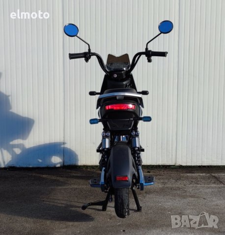 Електрически скутер YC-L в син цвят, снимка 6 - Мотоциклети и мототехника - 43701491
