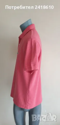 Lacoste Classic Fit Pique Cotton Mens Size 5 - L ОРИГИНАЛ! Мъжка Тениска!, снимка 8 - Тениски - 47295893