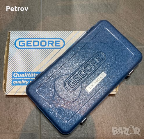 GEDORE D30 HMU-10 - MADE IN GERMANY - 3/8" ЧИСТО НОВА PROFI ORIGINAL GEDORE !! Вложки 6 - 22 mm !!! , снимка 2 - Гедорета - 38642400