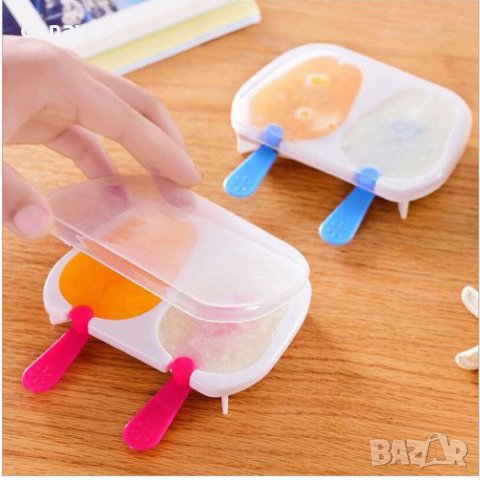 2546 Форми за домашен сладолед на клечка формички за ледени близалки Зайче, снимка 3 - Форми - 35004218