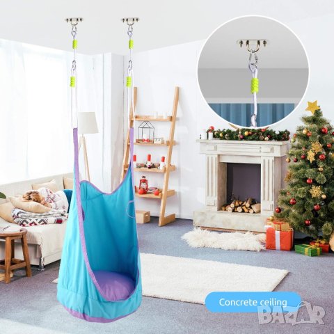 Люлка тип хамак SW136, снимка 6 - Детски люлки - 43410581