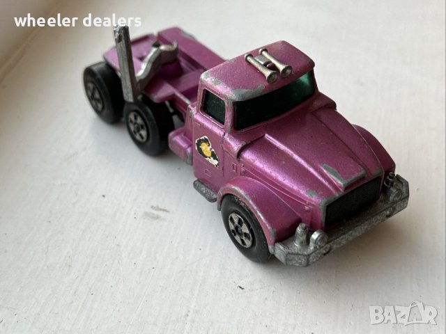 Метална количка Matchbox Scammell Contractor Pipe, снимка 3 - Колекции - 39977628