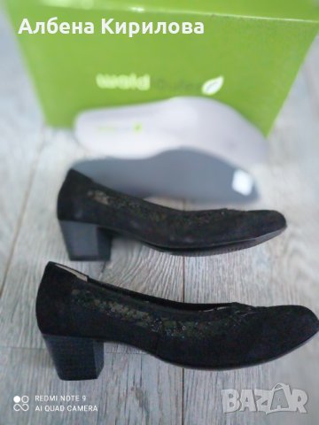 Немски естеств. ортопед. черни, 37н-р, с две стелки, снимка 5 - Дамски ежедневни обувки - 32550971
