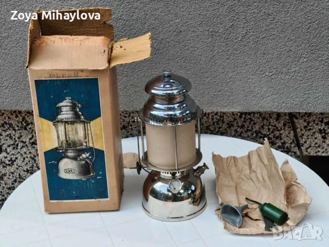 Продавам колекционерска петромакс лампа HASEG ​