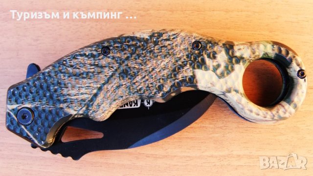  Карамбит SOG Trident Red Skull, снимка 11 - Ножове - 17978661