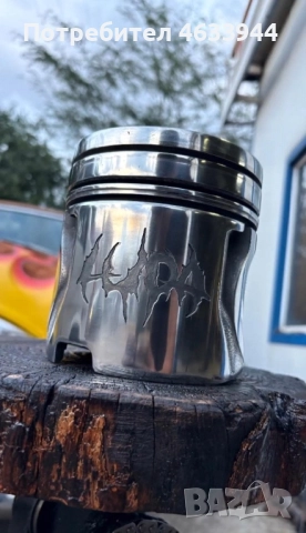 Ръчноизработени пепелници от автомобилни/тирови бутала, снимка 3 - Части - 52555744