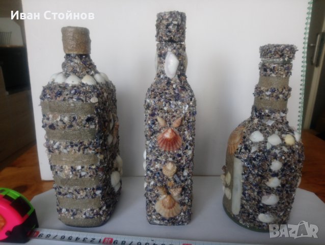 Шишета с миди, сувенир , снимка 4 - Буркани, бутилки и капачки - 36685198