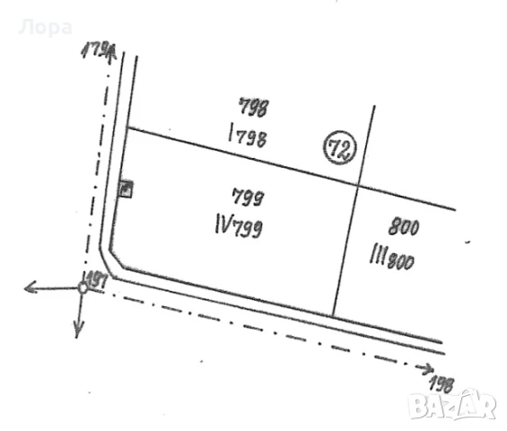 Парцел с.Белозем УПИ на две улици!