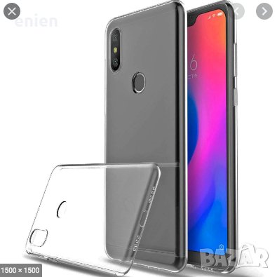 Силиконов кейс за Xiaomi Mi A2 Lite Redmi 6 Pro / Прозрачен /