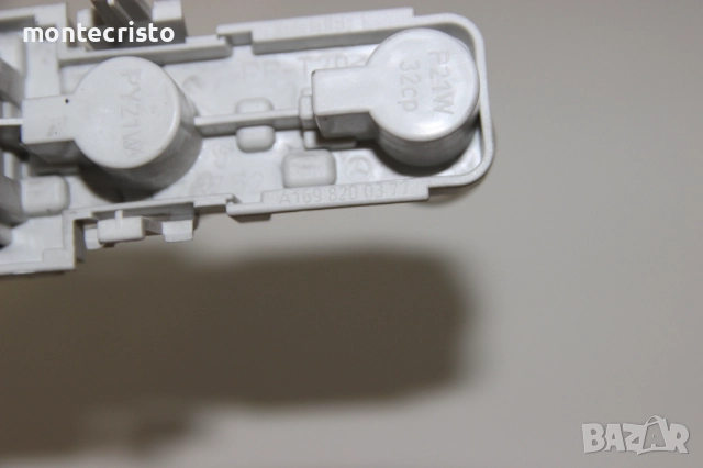 Лява платка стоп Mercedes W245 B-Class (2005-2011г.) ляв ламподържач A1698200377, снимка 3 - Части - 51636273