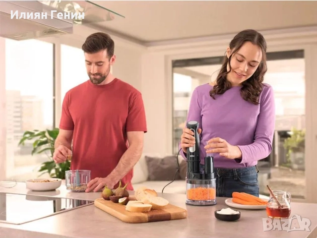 Ръчен блендер Braun MultiQuick 5 Pro, 1000 W, снимка 7 - Чопъри и пасатори - 52184455