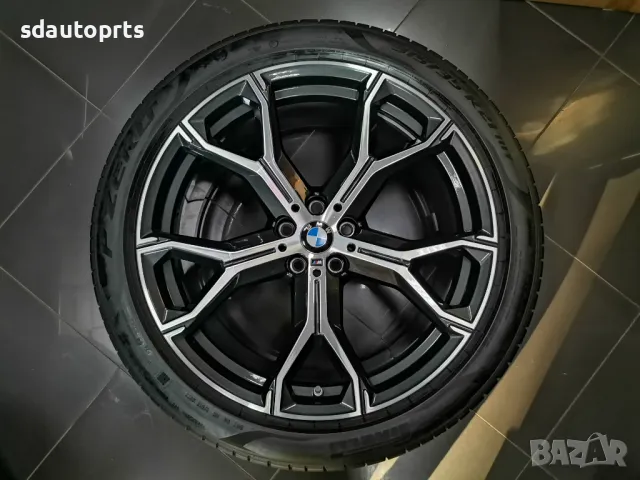 21" БМВ Оригинални Джанти Style 741 M Датчици BMW X5 G05 X6 G06, снимка 3 - Гуми и джанти - 47436489
