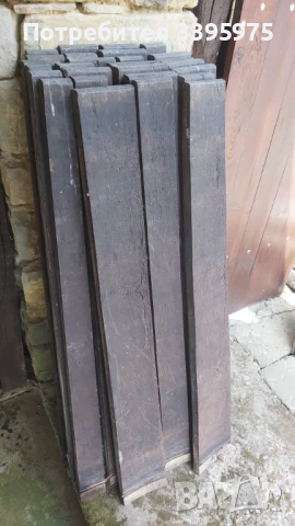 Дъбови дъски от стара дъбова бъчва, снимка 3 - Строителни материали - 51359271