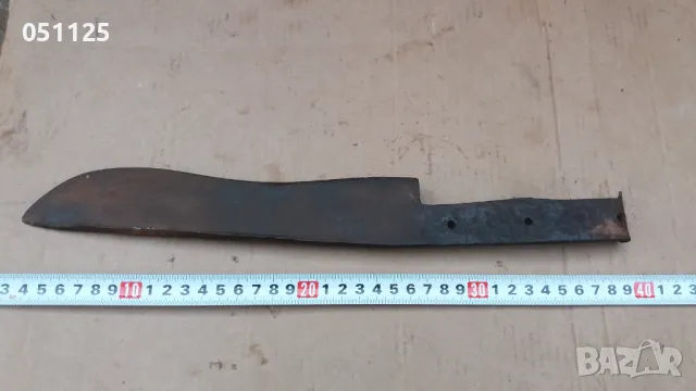 масивен кован възрожденски нож, каракулак , снимка 7 - Антикварни и старинни предмети - 49674814