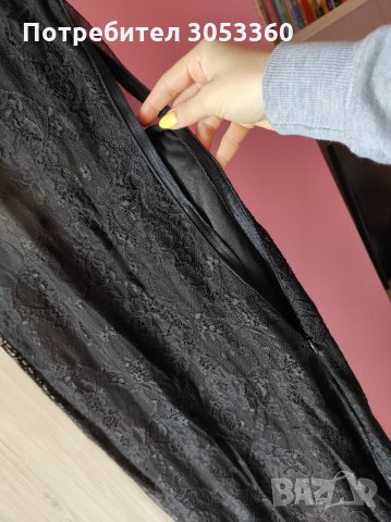  Офицялна ,Бална ,черна Рокля по тялото, снимка 3 - Рокли - 32675529