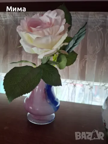 Ваза от мураново стъкло, снимка 2 - Вази - 48909934