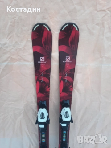Карвинг детски ски  Salomon QST LUX JR 110 см. , снимка 2 - Зимни спортове - 52506001