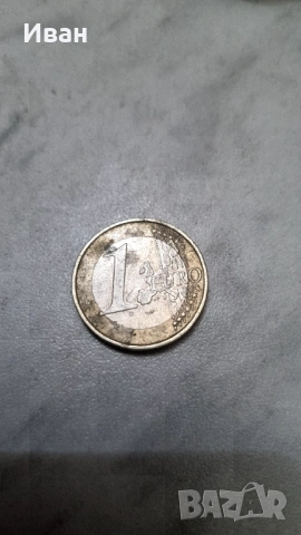 Евро монета 50 цента от 2002г и едно евро от 2002г, снимка 2 - Нумизматика и бонистика - 53174862