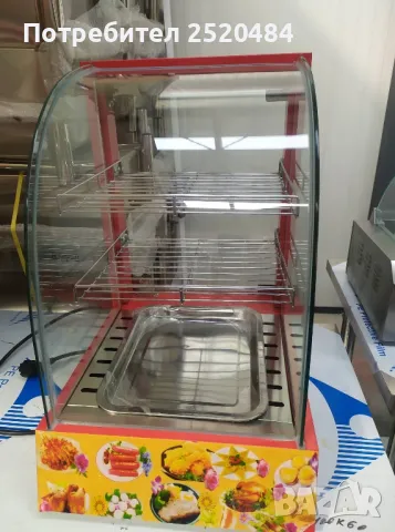 Топли витрини Бен Мари на три нива! Два модела! Чисто нови! ТОП Цена 299лв/152,88€, снимка 10 - Витрини - 48315599