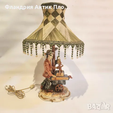 Антикварна настолна лампа Bassano, снимка 2 - Настолни лампи - 49110899