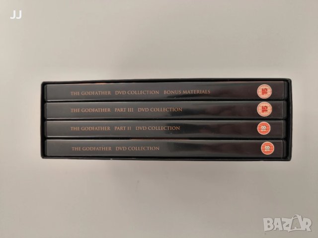 Кръстникът колекция три филма и бонус диск DVD The Godfather Trilogy DVD BOXSET 2001, снимка 3 - DVD филми - 44474232