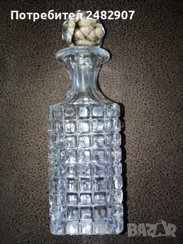 Старо кристално шишенце, снимка 3 - Антикварни и старинни предмети - 49130397