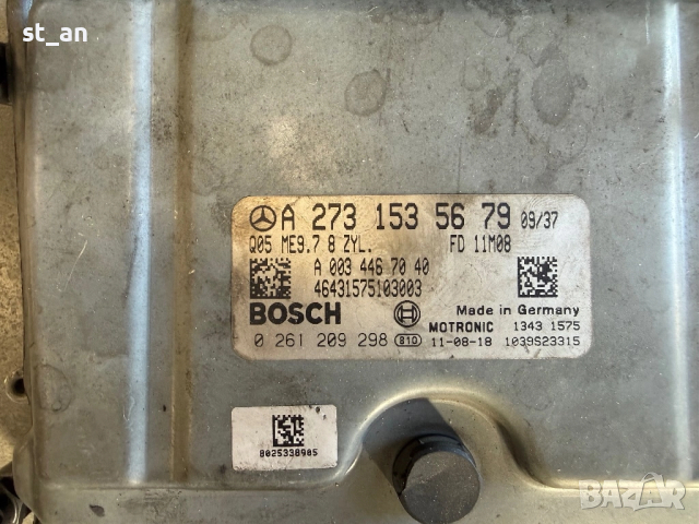 Компютър двигател Mercedes S 500, CL 500, снимка 2 - Части - 51839983