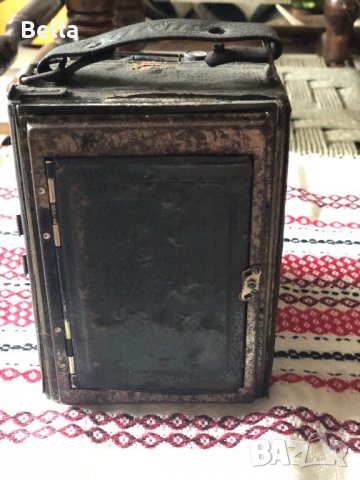 стар немски фотоапарат, снимка 5 - Антикварни и старинни предмети - 25919783