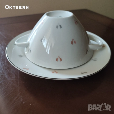 Порцеланови купички/купи с дръжки, снимка 6 - Сервизи - 53300137