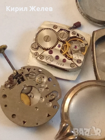 Механизми с циферблат от стари ръчни часовници 52140, снимка 5 - Дамски - 52300160