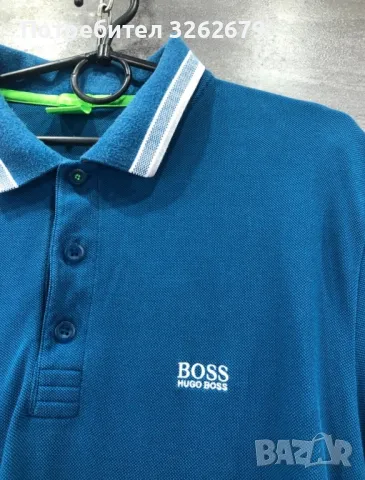 Hugo Boss 100% оригинална тениска размер L, снимка 2 - Тениски - 50389870