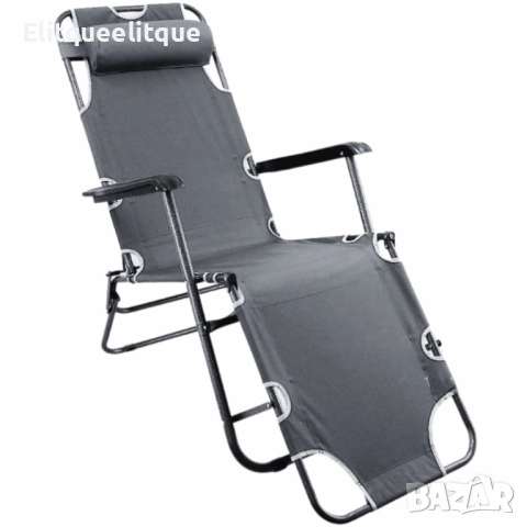 Голям Многофункционален сгъваем шезлонг-стол с възглавничка NS6012, снимка 7 - Други стоки за дома - 52184883