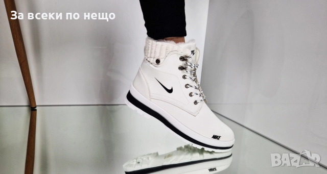 Nike Дамски Зимни Меки И Топли Боти С Пух Найк - Налични Различни Цветове Код P1789, снимка 6 - Дамски боти - 53001807