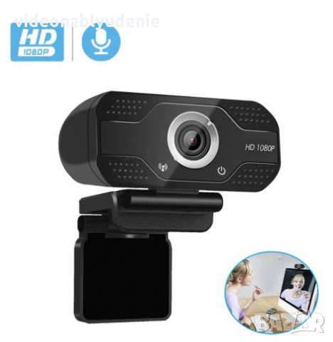 Видеоконференция FULLHD 1080P 30fps Универсална Web Камера с Микрофон за PC Smart TV STB TV Box 130°, снимка 11 - Камери - 28797264