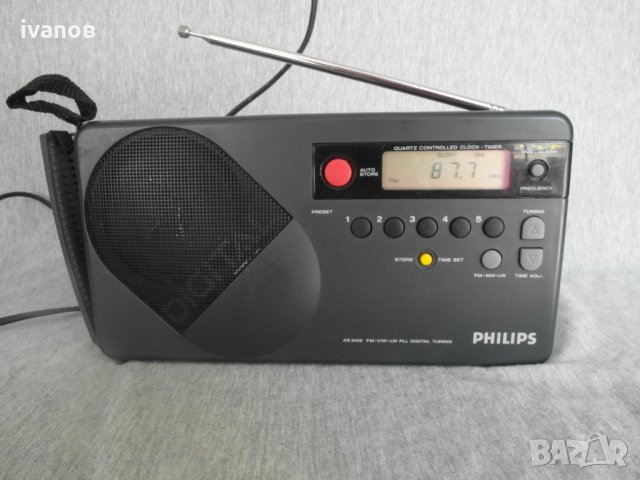 радио Philips Ae 2402 , снимка 2 - Радиокасетофони, транзистори - 33489516