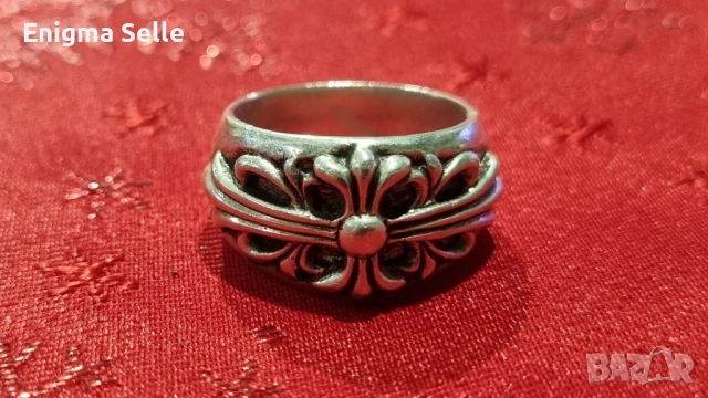 Chrome hearts сребърен пръстен 