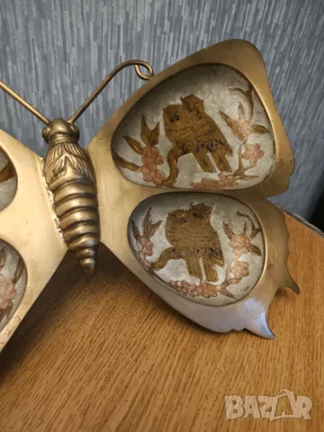 Плато за ядки тип клоазоне, снимка 3 - Антикварни и старинни предмети - 49765465