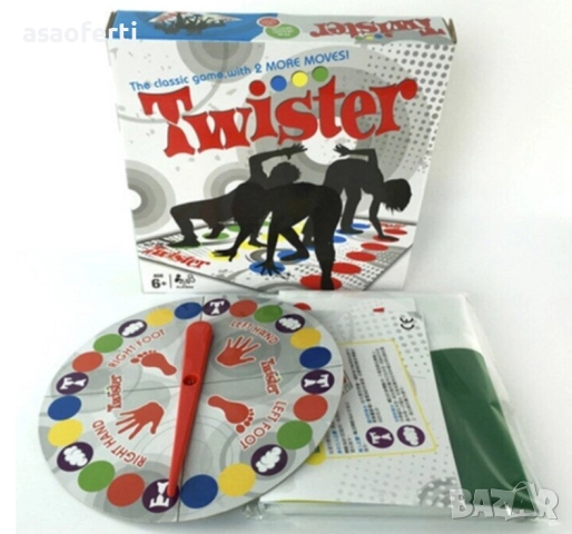 🤸 Семейна Игра Twister (Туистър) – Игра за Равновесие, Гъвкавост и Забавление!